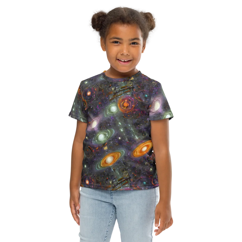 Nebula Bazaar on Kids Crew Neck T-Shirt — Front