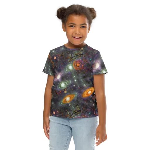 Nebula Bazaar on a Kids Crew Neck T-Shirt