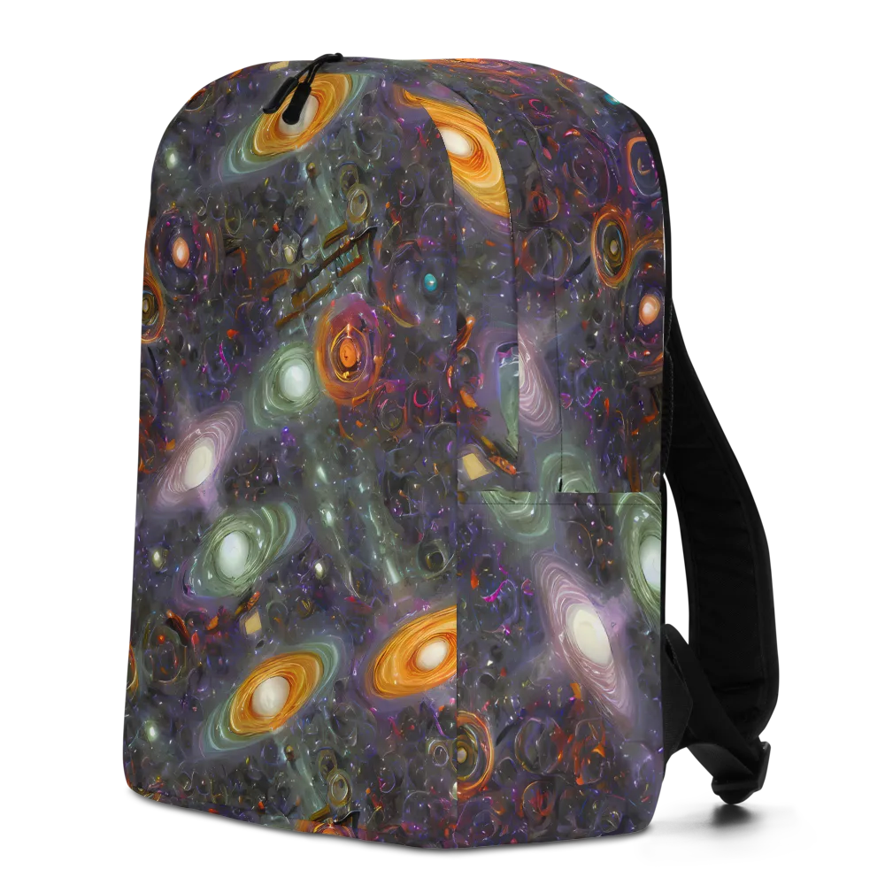 Nebula Bazaar on Minimalist Backpack — Left