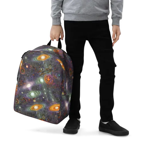 Nebula Bazaar on a Minimalist Backpack