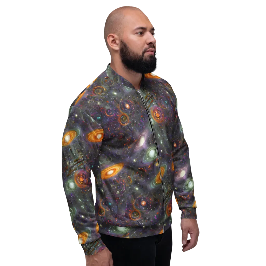 Nebula Bazaar on Bomber Jacket — Right