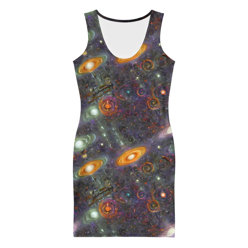 Nebula Bazaar on Bodycon Dress — Front