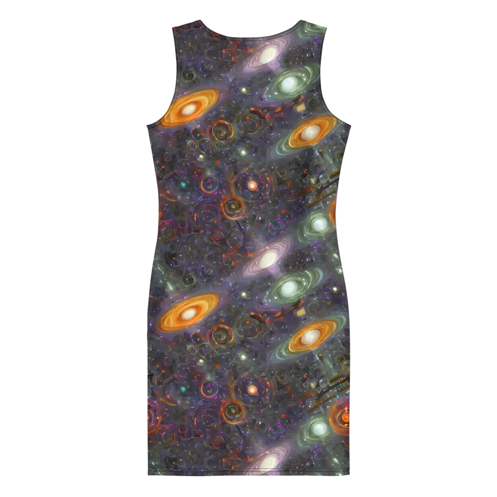 Nebula Bazaar on Bodycon Dress — Back