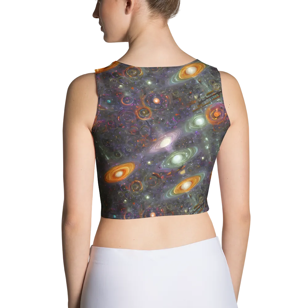 Nebula Bazaar on Crop Top — Back