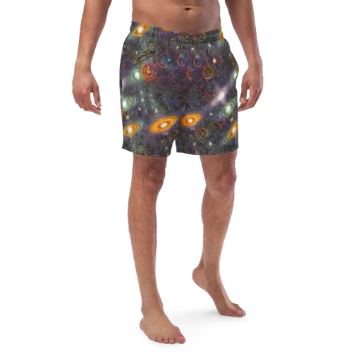 Nebula Bazaar on a Swim Trunks