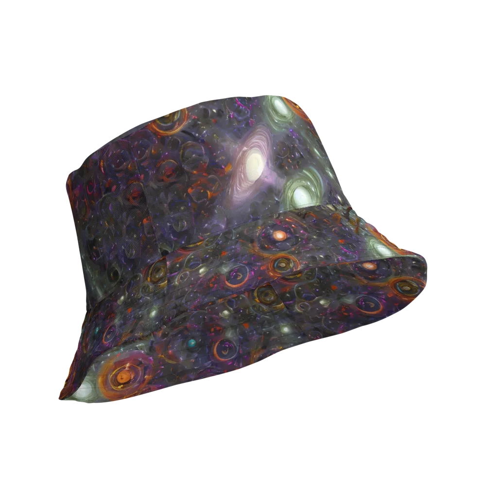 Nebula Bazaar on Reversible Bucket Hat — Product details Outside
