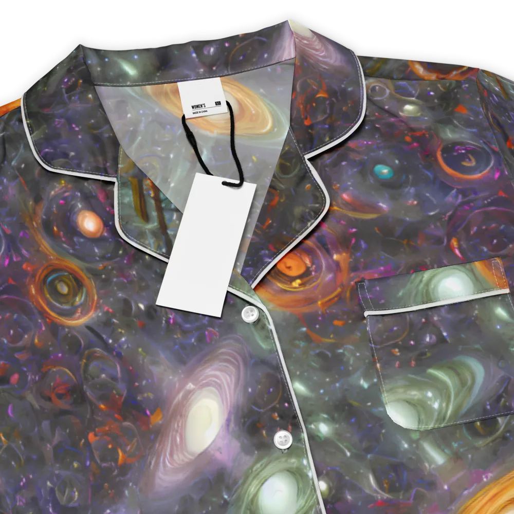 Nebula Bazaar on Women's Short Sleeve Pajama Top — Product details