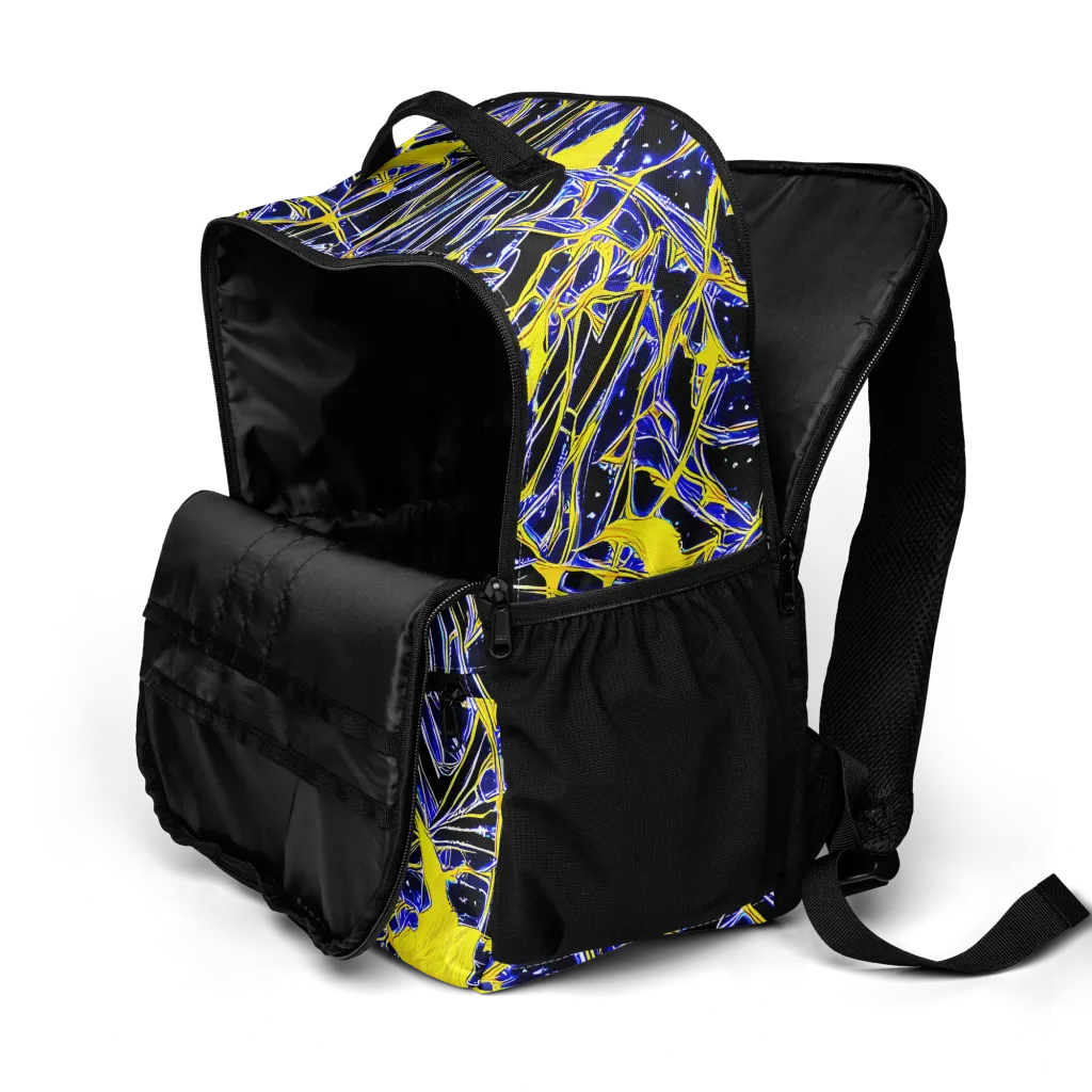 Ultramarine Shock on Utility Backpack — Product details 2