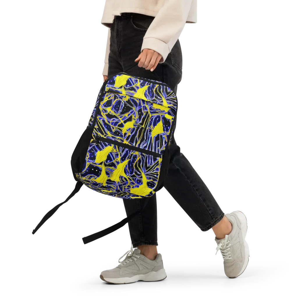 Ultramarine Shock on Utility Backpack — Front
