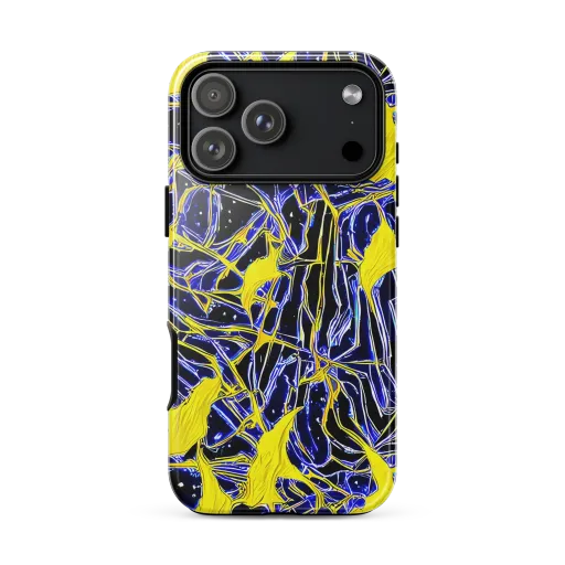 Ultramarine Shock on a Tough Case for iPhone®