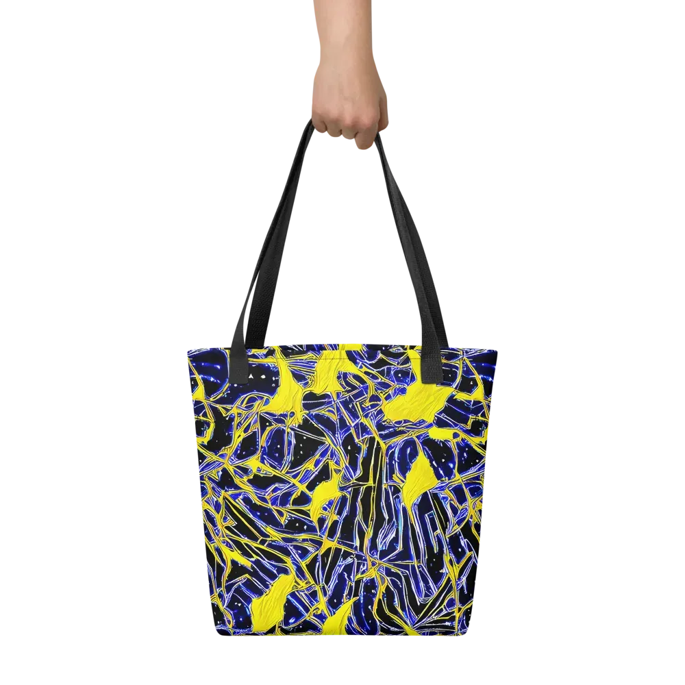 Ultramarine Shock on Tote Bag — Front