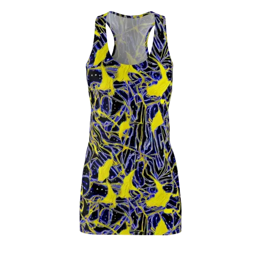 Ultramarine Shock on a Racerback Dress