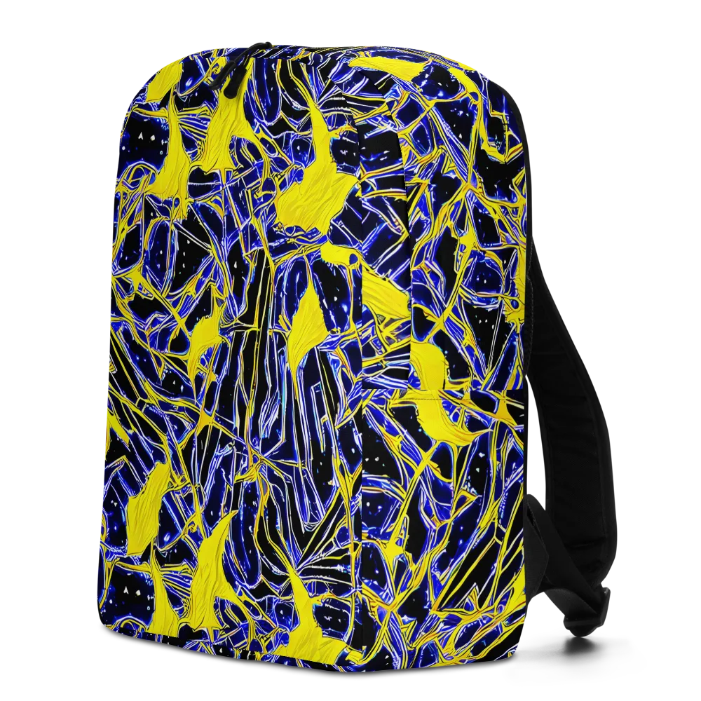 Ultramarine Shock on Minimalist Backpack — Left
