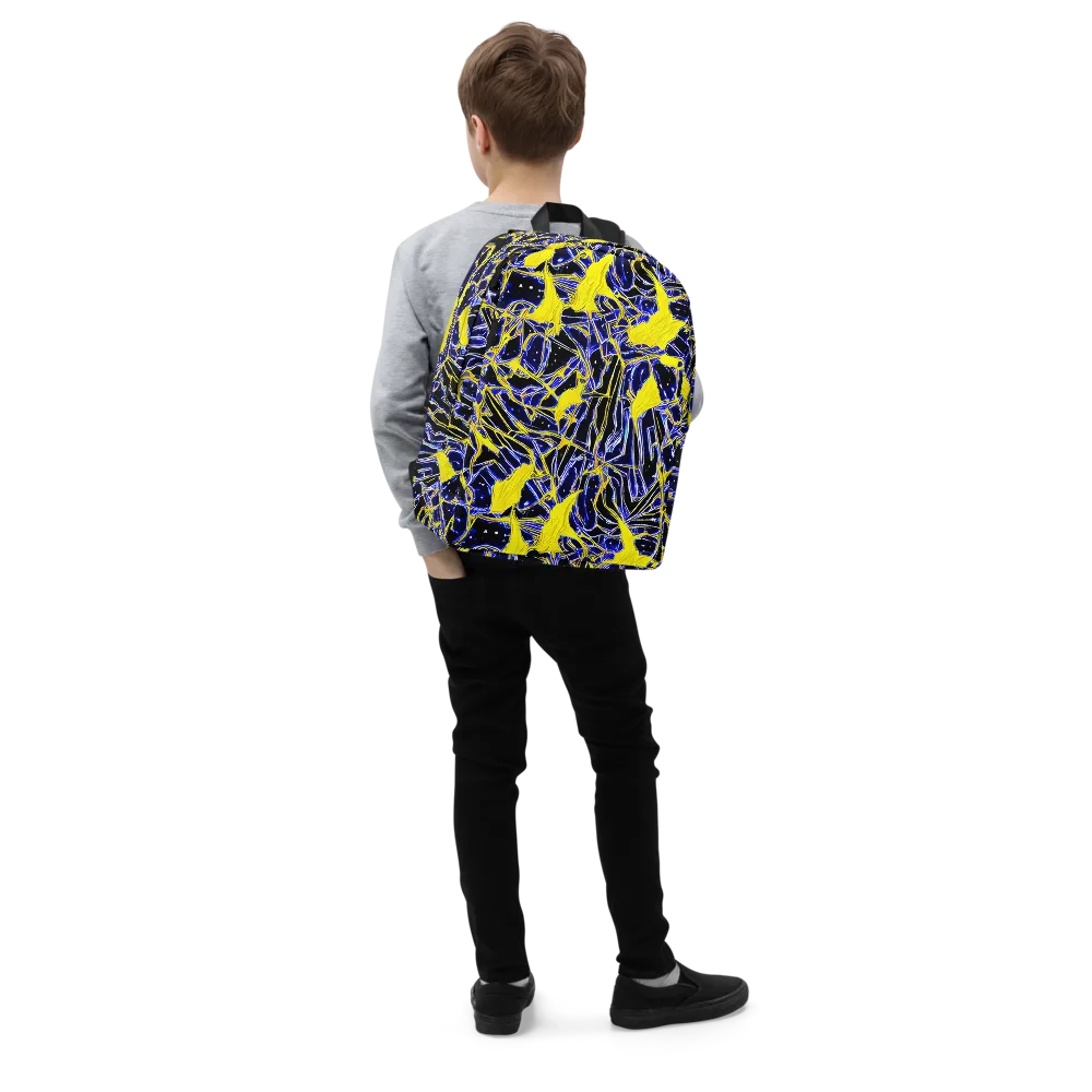 Ultramarine Shock on Minimalist Backpack — Right Front
