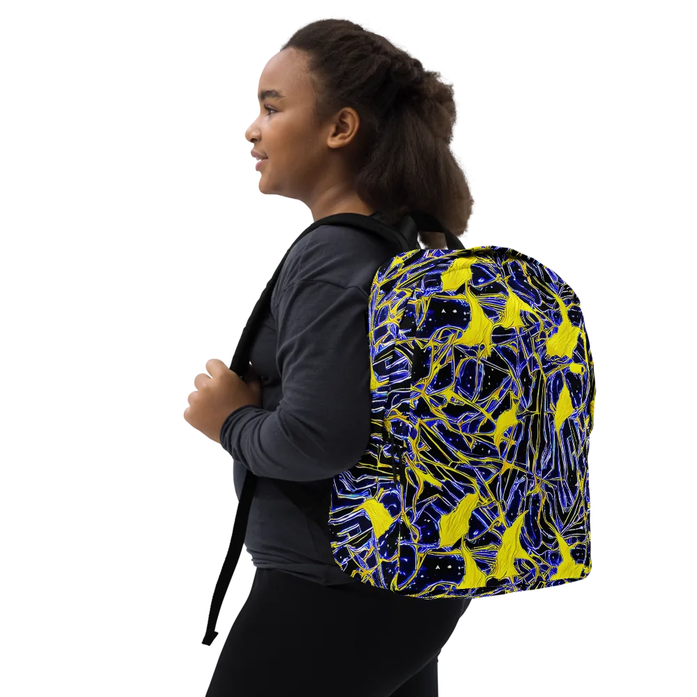Ultramarine Shock on Minimalist Backpack — Right Front