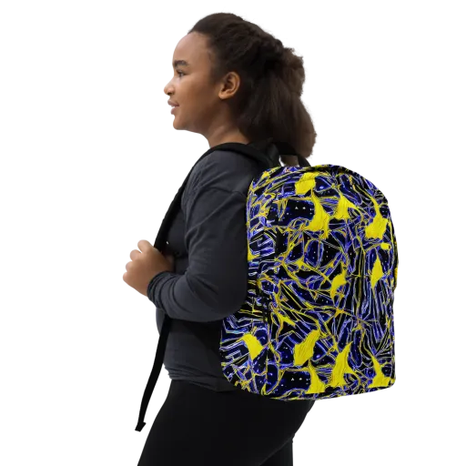 Ultramarine Shock on a Minimalist Backpack