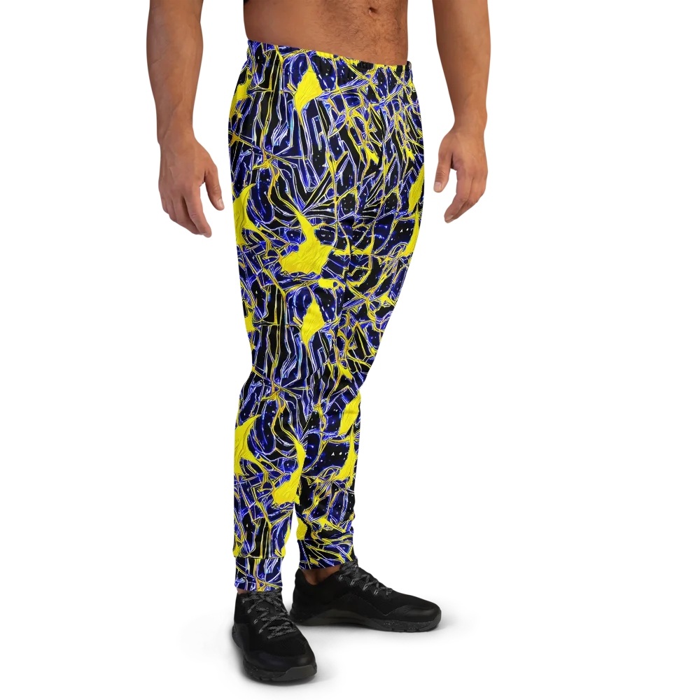 Ultramarine Shock on Men's Joggers — Right