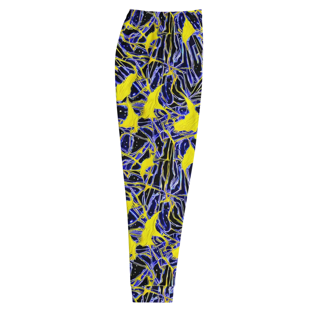 Ultramarine Shock on Men's Joggers — Right
