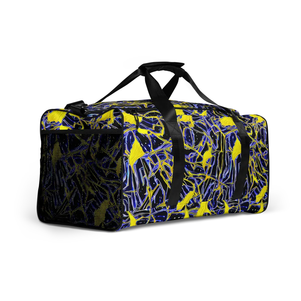 Ultramarine Shock on Duffle Bag — Right Front