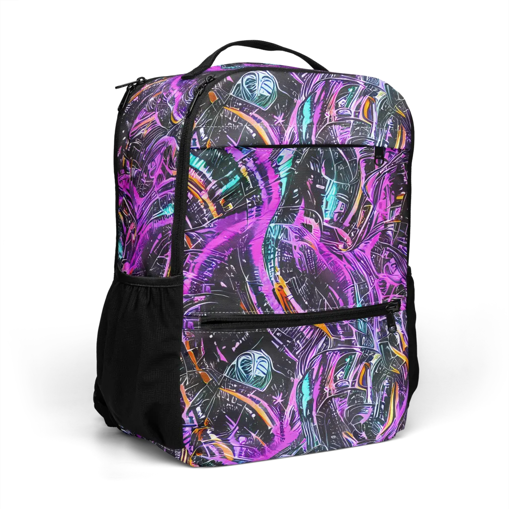 Prismatic Machine on Utility Backpack — Right Front
