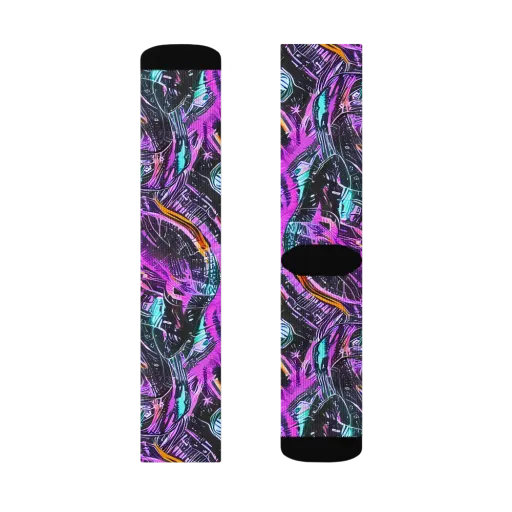 Prismatic Machine on a Socks