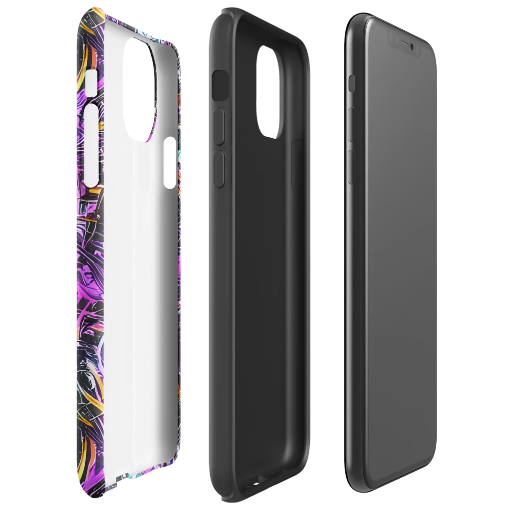 Prismatic Machine on Tough Case for iPhone® — Right