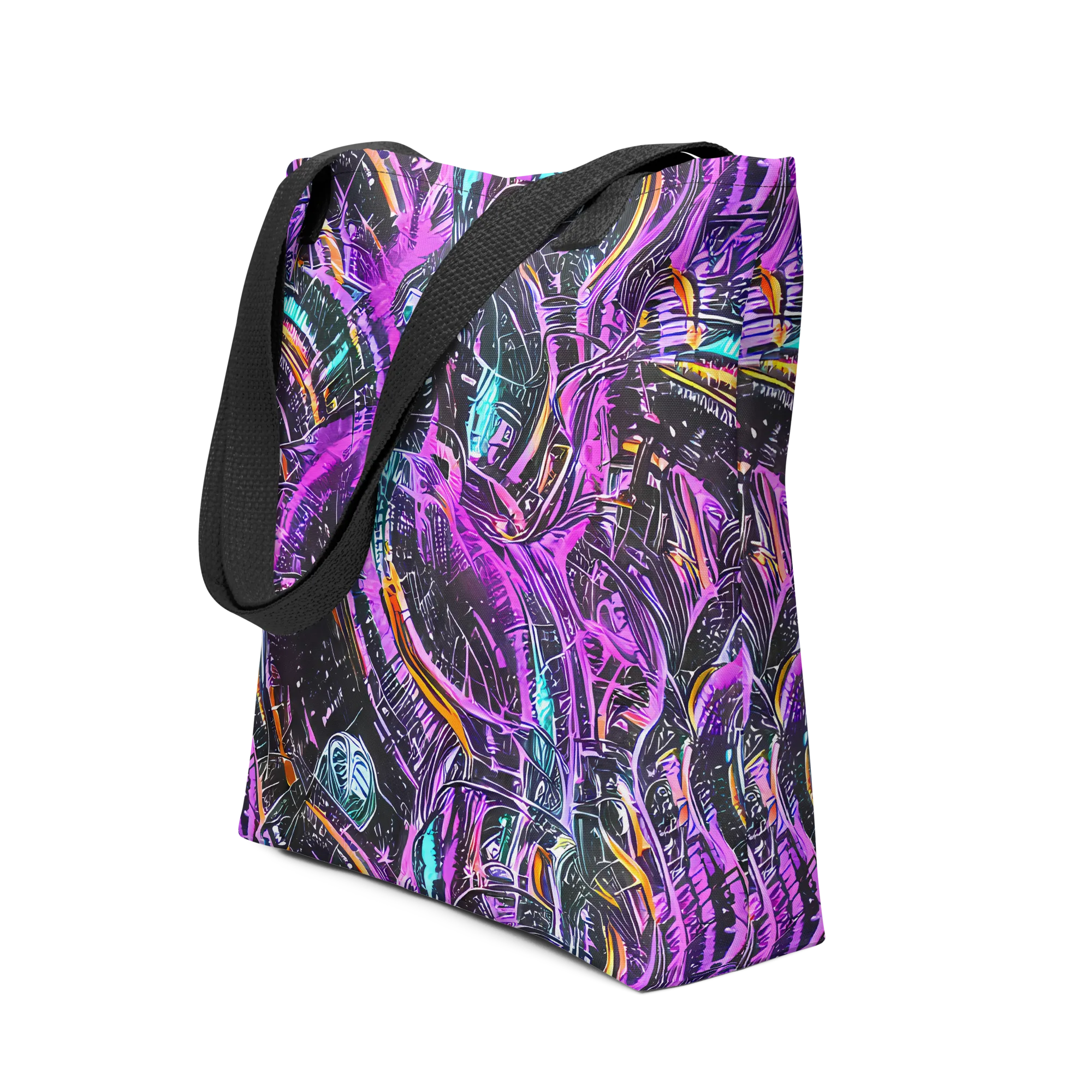 Prismatic Machine on Tote Bag — Front
