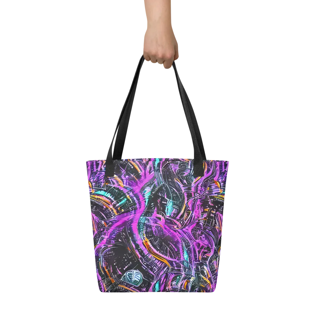 Prismatic Machine on Tote Bag — Front