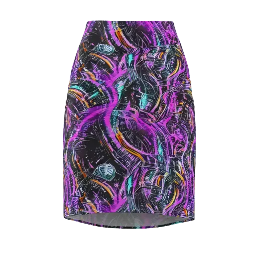 Prismatic Machine on a Pencil Skirt