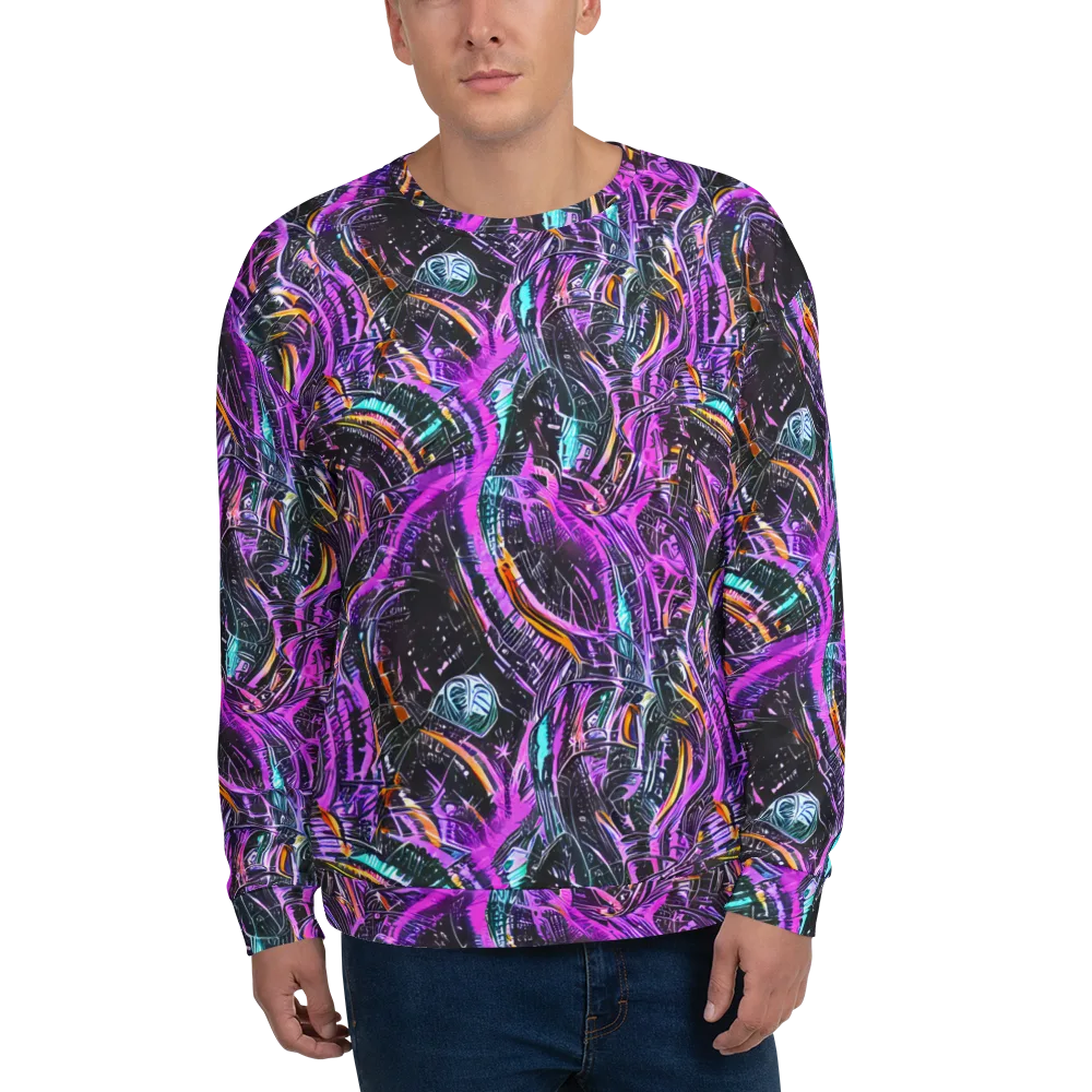 Prismatic Machine on Sweatshirt — Front