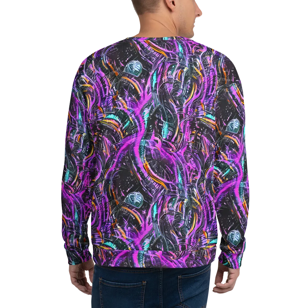 Prismatic Machine on Sweatshirt — Back