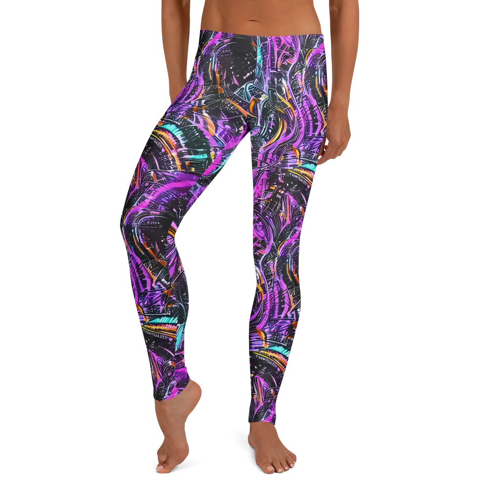 Prismatic Machine on Leggings — Front