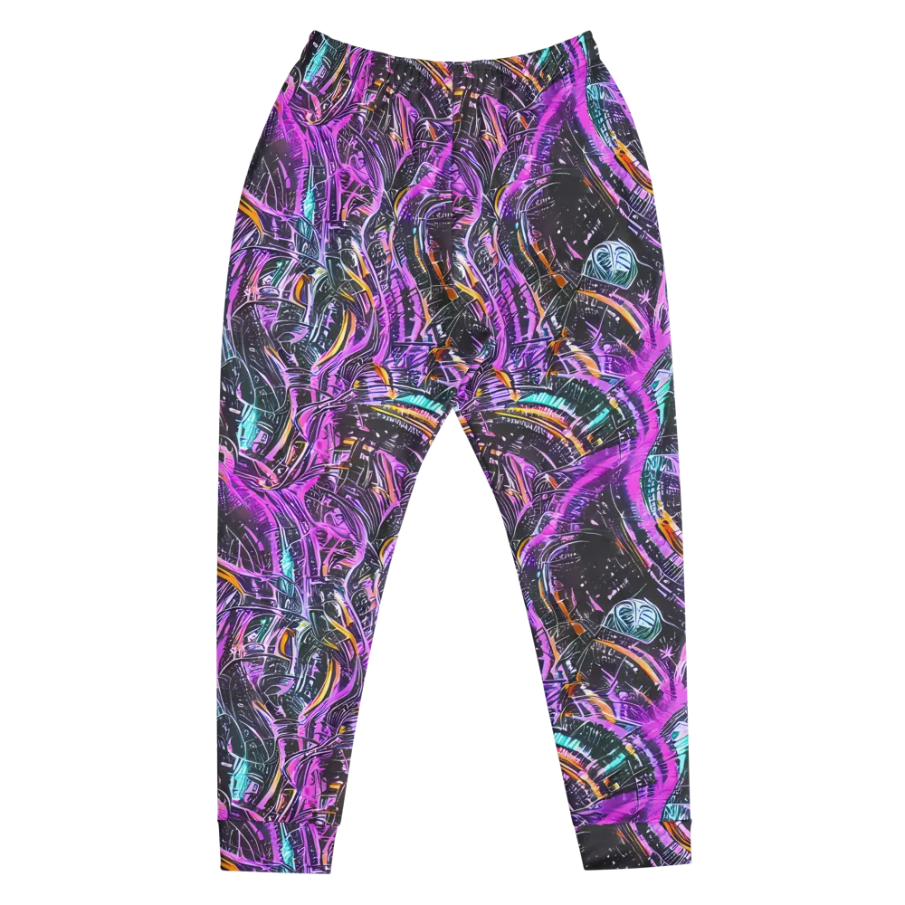Prismatic Machine on Men's Joggers — Front