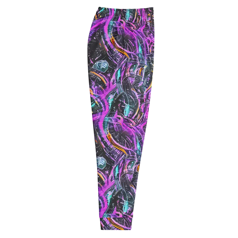 Prismatic Machine on Men's Joggers — Right