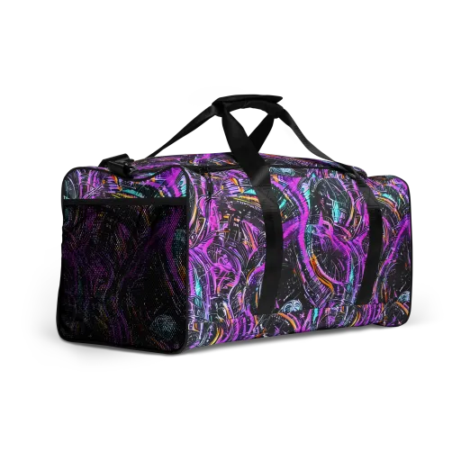 Prismatic Machine on a Duffle Bag