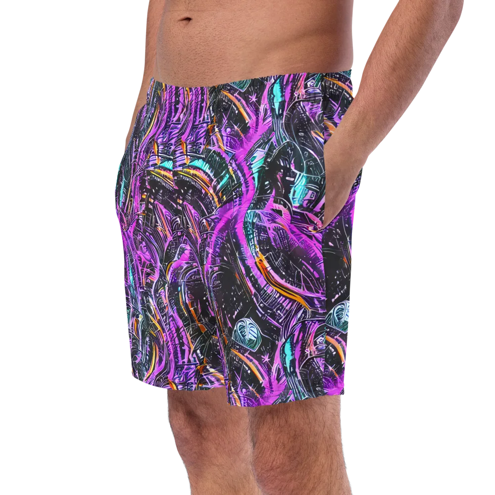 Prismatic Machine on Swim Trunks — Left Front