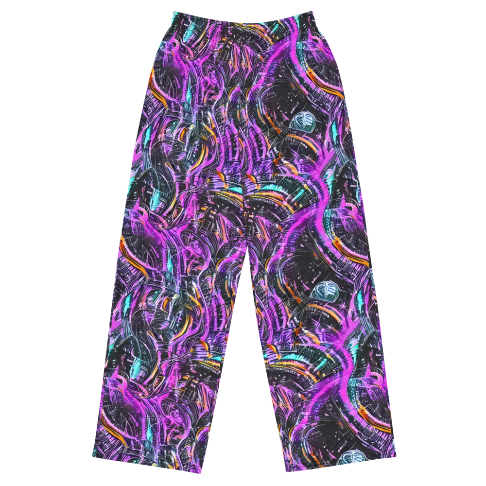 Prismatic Machine on Wide-Leg Pants — Front