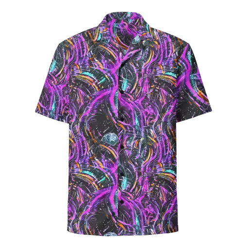 Prismatic Machine on a Button Shirt
