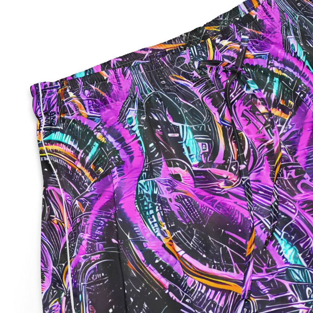 Prismatic Machine on Women's Pajama Shorts — Product details