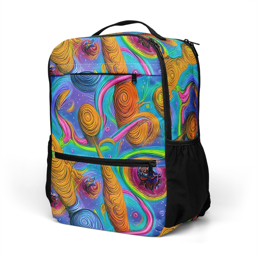 Turbulent Aura on Utility Backpack — Left Front
