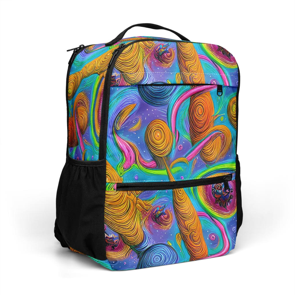 Turbulent Aura on Utility Backpack — Right Front