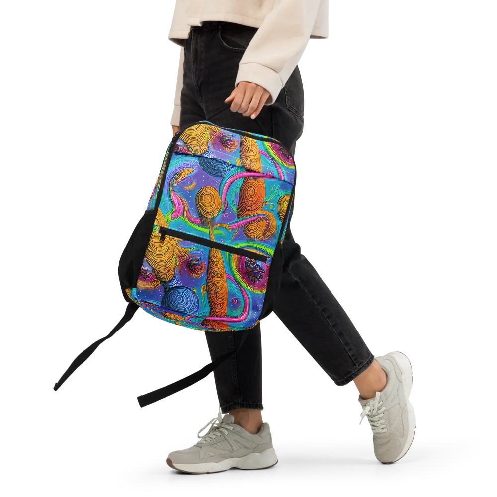 Turbulent Aura on Utility Backpack — Front