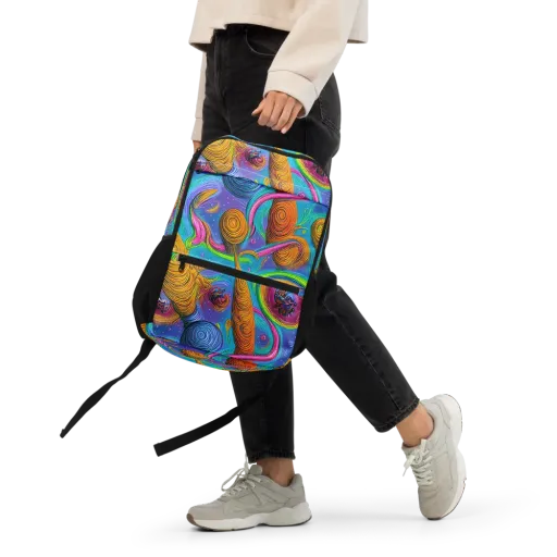 Turbulent Aura on a Utility Backpack