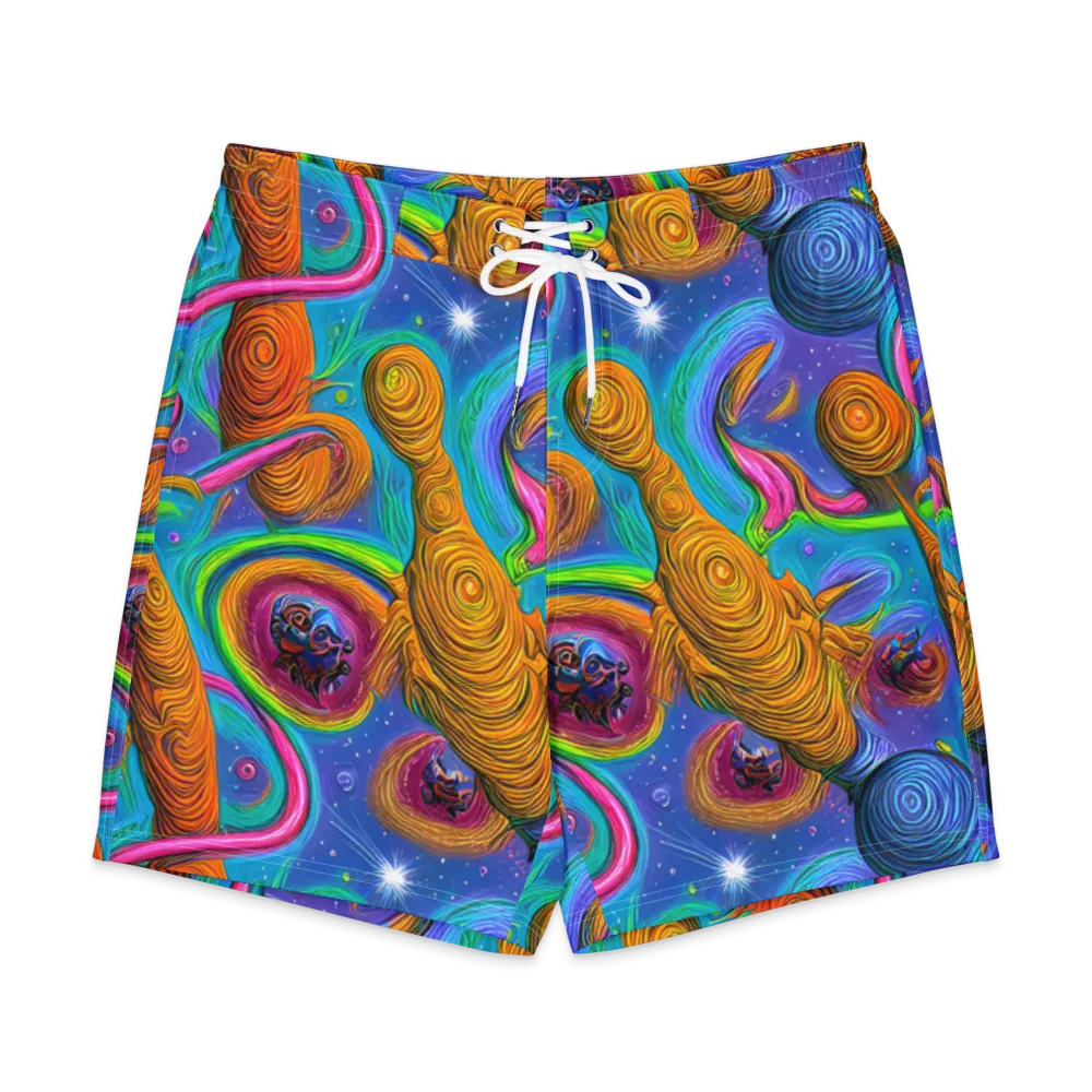 Turbulent Aura on Men's Board Shorts — Front