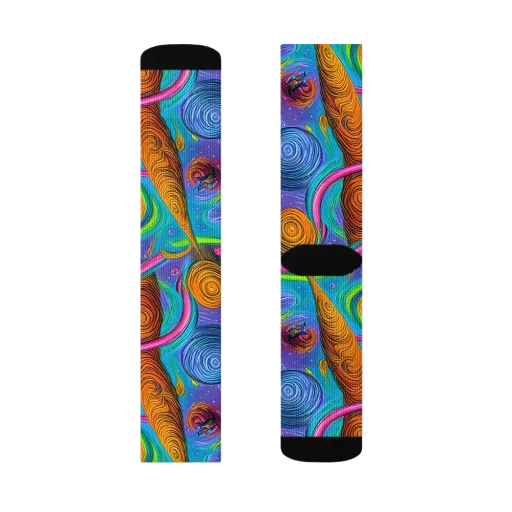 Turbulent Aura on a Socks