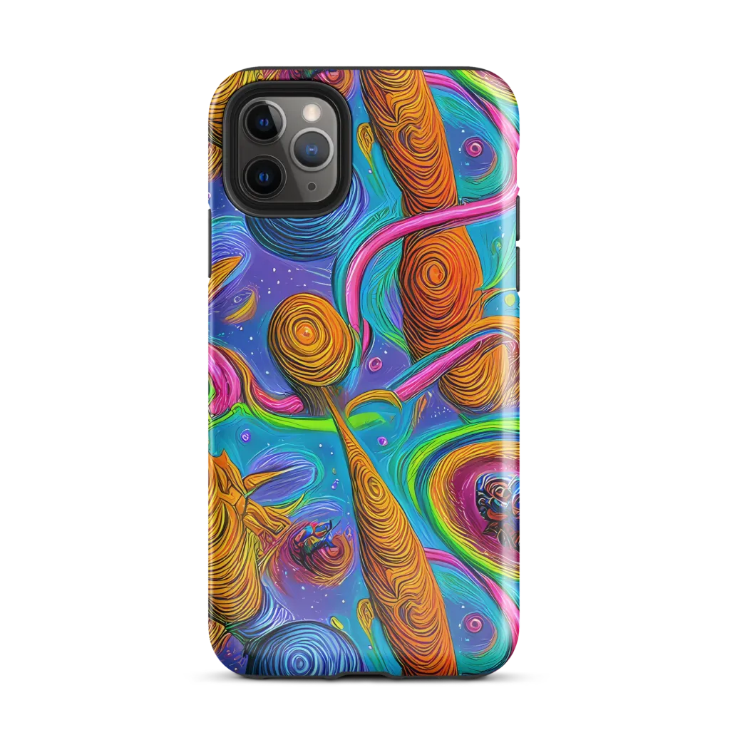 Turbulent Aura on Tough Case for iPhone® — Front