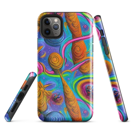 Turbulent Aura on a Tough Case for iPhone®