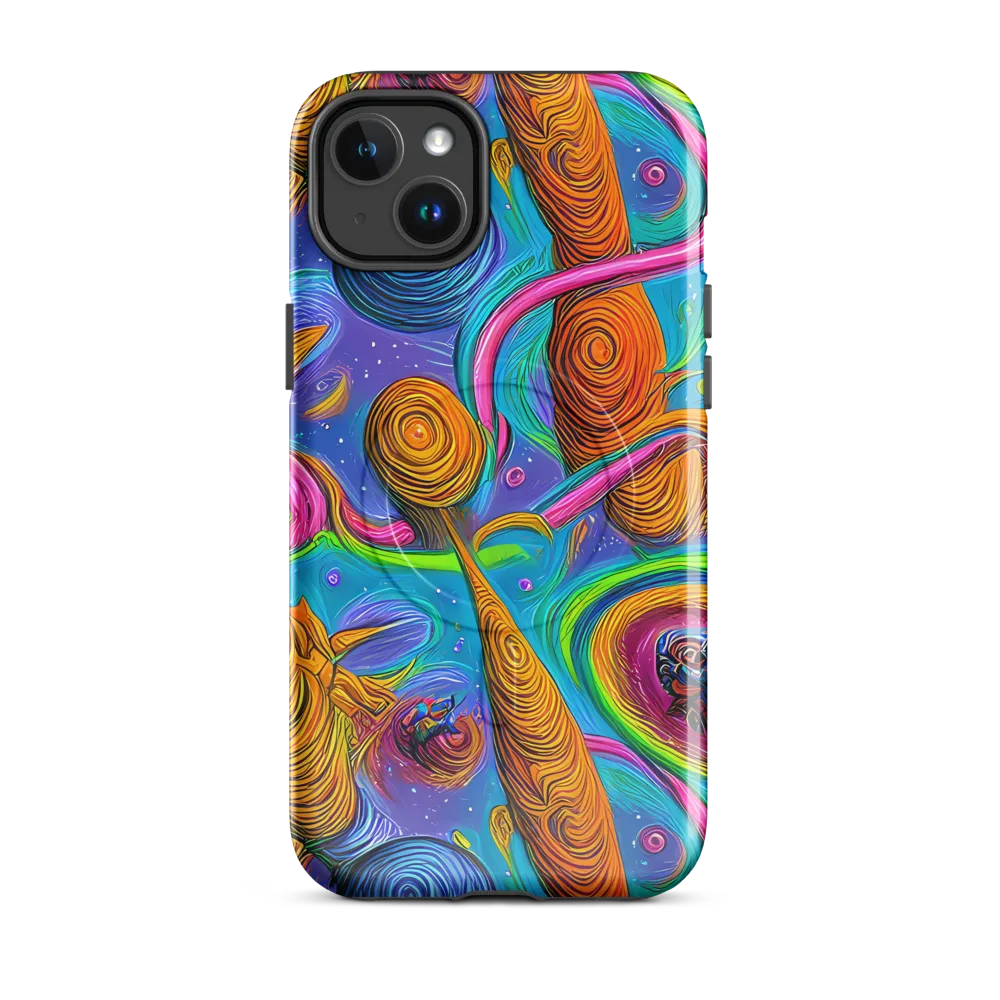 Turbulent Aura on MagSafe Tough Case for iPhone® — Front