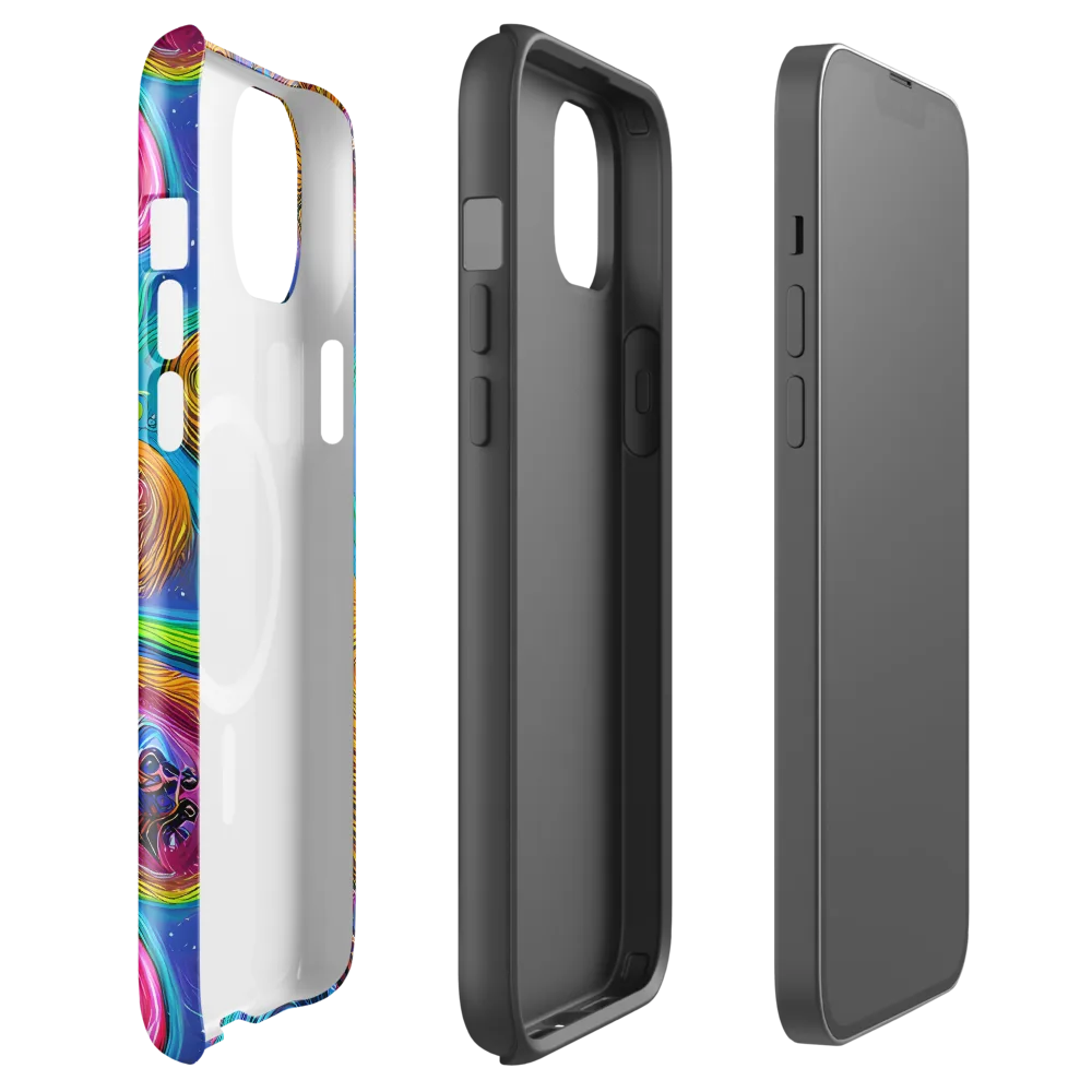 Turbulent Aura on MagSafe Tough Case for iPhone® — Front