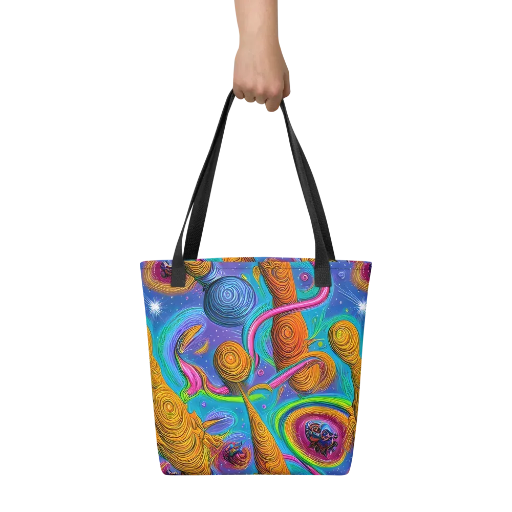 Turbulent Aura on Tote Bag — Front
